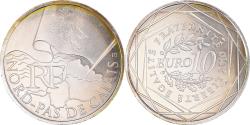 World Coins - France, 10 Euro, Nord-Pas de Calais, 2010, Paris, , Silver, KM:1664