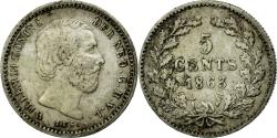 World Coins - Coin, Netherlands, William III, 5 Cents, 1863, , Silver, KM:91