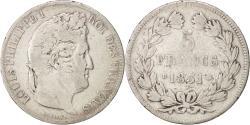 World Coins - Coin, France, Louis-Philippe, 5 Francs, 1831, Lyon, , Silver, KM:744.2
