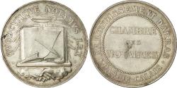 World Coins - France, Jeton, Chambre des Notaires d'Arras, Tasset, , Silver