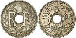 World Coins - Coin, France, Lindauer, 5 Centimes, 1922, Paris, , Copper-nickel