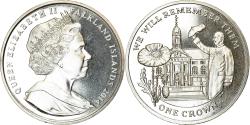 World Coins - Coin, Falkland Islands, Crown, 2014, Hôpital royal de Chelsea,