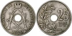 World Coins - Belgium, Albert I, 25 Centimes, 1920, Copper-nickel, , KM:68.1