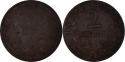 World Coins - Coin, France, 2 Centimes, 1912