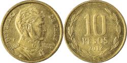 World Coins - Coin, Chile, 10 Pesos, 2012
