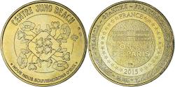 World Coins - France, Token, Tourist Token, 14/ Centre Juno Beach, 2015, Monnaie de Paris