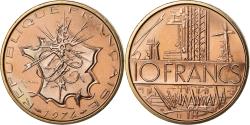 World Coins - Coin, France, Mathieu, 10 Francs, 1974, FDC, , Nickel-brass, KM:940