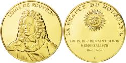 World Coins - France, Medal, Louis de Rouvroy, Undated, , Vermeil