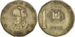 World Coins - Dominican Republic, Peso, 2002