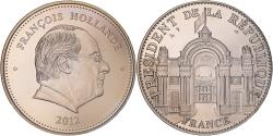 World Coins - France, Medal, François Hollande, Président de la République, Politics