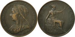 World Coins - Coin, Great Britain, Victoria, Penny, 1900, , Bronze, KM:790