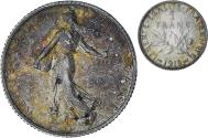 World Coins - France, Semeuse, 1 Franc, 1913, Paris, , Silver, KM:844.1, Gadoury:467