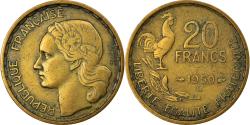 World Coins - Coin, France, Guiraud, 20 Francs, 1950, Beaumont - Le Roger,