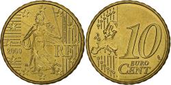 World Coins - France, 10 Euro Cent, 2009, Paris, Brass, , KM:1410