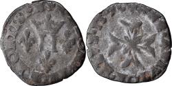 World Coins - Coin, France, DOMBES, Henri II de Montpensier, Liard, 1596, Trévoux,