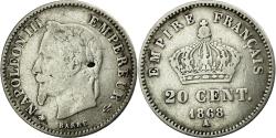 World Coins - Coin, France, Napoleon III, Napoléon III, 20 Centimes, 1868, Paris,