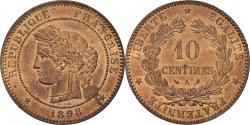 World Coins - Coin, France, Cérès, 10 Centimes, 1898, Paris, , Bronze, KM:815.1, Le