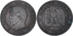 World Coins - France, Napoleon III, 2 Centimes, 1856, Rouen, , Bronze, KM:776.2