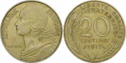 World Coins - France, 20 Centimes, Marianne, 1973, Pessac, Aluminum-Bronze, , KM:930