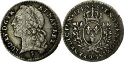 World Coins - Coin, France, Louis XV, 1/20 Écu au bandeau (6 sols), 6 Sols, 1/20 ECU, 1750