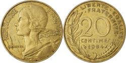 World Coins - Coin, France, Marianne, 20 Centimes, 1984, Paris, , Aluminum-Bronze