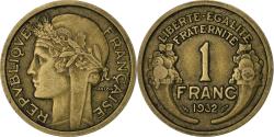 World Coins - France, Franc, Morlon, 1932, Paris, Aluminum-Bronze, , Gadoury:470