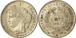 World Coins - Coin, France, Cérès, 20 Centimes, 1850, Paris, , Silver, KM:758.1