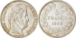 World Coins - Coin, France, Louis-Philippe, 5 Francs, 1843, Rouen, , Silver