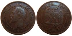 World Coins - Coin, France, Napoleon III, Napoléon III, 10 Centimes, 1852, Paris,