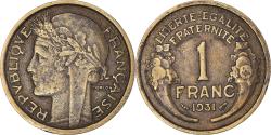 World Coins - Coin, France, Morlon, Franc, 1931, , Aluminum-Bronze, KM:885