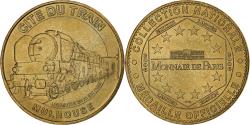 World Coins - France, Tourist token, Cité du train, Mulhouse, 2006, MDP, Nordic gold,