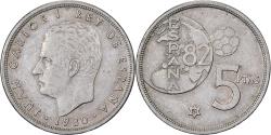 World Coins - Spain, Juan Carlos I, 5 Pesetas, 1981, Copper-nickel, , KM:817