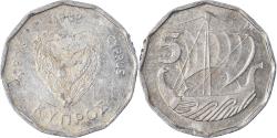 World Coins - Coin, Cyprus, 5 Mils, 1982