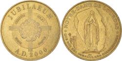 World Coins - France, Token, Touristic token, Notre Dame de Lourdes, Jubilaeum, Arts &