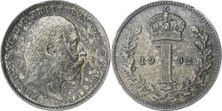 World Coins - Great Britain, Edward VII, Penny, 1902, Silver, , KM:795
