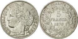 World Coins - Coin, France, Cérès, 5 Francs, 1870, Paris, , Silver, KM:819