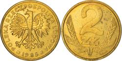 World Coins - Coin, Poland, 2 Zlote, 1985, Warsaw, , Brass, KM:80.1