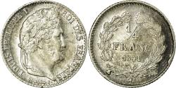 World Coins - Coin, France, Louis-Philippe, 1/4 Franc, 1841, Lille, , Silver
