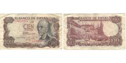 World Coins - Banknote, Spain, 100 Pesetas, 1970, 1970-11-17, KM:152a, VF(20-25)