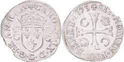World Coins - Coin, France, Charles IX, Douzain aux deux C, 1573, Poitiers, , Silver