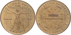 World Coins - France, Token, Tourist Token, Homme Vitruvien - Chateau Royale - AMBOISE, 2003