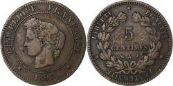 World Coins - France, 5 Centimes, Cérès, 1897, Paris, Bronze, , Gadoury:157a