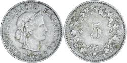 World Coins - Coin, Switzerland, 5 Rappen, 1962, Bern, , Copper-nickel, KM:26