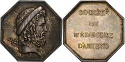 World Coins - France, Token, Société de médecine d'Amiens, Silver,