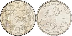 World Coins - France, Medal, L'Europe des 15, essai, 2003, Copper-nickel,