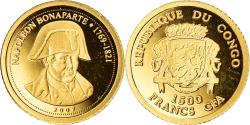 World Coins - Coin, Congo, Napoléon Bonaparte, 1500 Francs CFA, 2007, , Gold