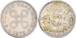 World Coins - Coin, Finland, 5 Pennia, 1978, , Aluminum, KM:45a