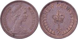 World Coins - Great Britain, Elizabeth II, 1/2 New Penny, 1971, Bronze, , KM:914
