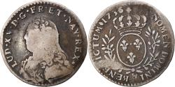 World Coins - Coin, France, Louis XV, 1/10 Écu aux branches d'olivier, 1736, Aix-en-Provence