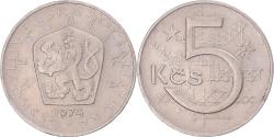 World Coins - Coin, Czechoslovakia, 5 Korun, 1974